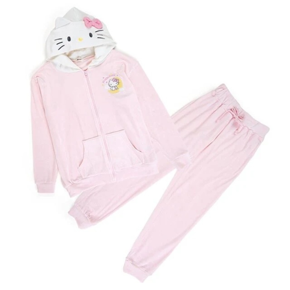 Hello Kitty Light Pink Pajama Set for Kids